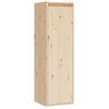 Armario De Pared De Madera Maciza De Pino 30x30x100 Cm Vidaxl