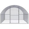 Gallinero De Exterior De Acero Galvanizado 3x4x2 M Vidaxl