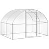 Gallinero De Exterior De Acero Galvanizado 3x4x2 M Vidaxl