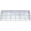 Gallinero De Exterior De Acero Galvanizado 3x6x2 M Vidaxl