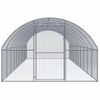 Gallinero De Exterior De Acero Galvanizado 3x10x2 M Vidaxl