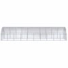 Gallinero De Exterior De Acero Galvanizado 3x10x2 M Vidaxl