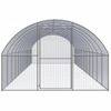 Gallinero De Exterior De Acero Galvanizado 3x12x2 M Vidaxl