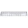 Gallinero De Exterior De Acero Galvanizado 3x12x2 M Vidaxl