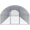 Gallinero De Exterior De Acero Galvanizado 3x16x2 M Vidaxl