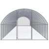 Gallinero De Exterior De Acero Galvanizado 3x20x2 M Vidaxl