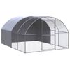 Gallinero De Exterior De Acero Galvanizado 3x4x2 M Vidaxl