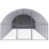 Gallinero De Exterior De Acero Galvanizado 3x10x2 M Vidaxl