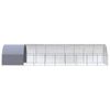 Gallinero De Exterior De Acero Galvanizado 3x10x2 M Vidaxl