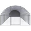 Gallinero De Exterior De Acero Galvanizado 3x16x2 M Vidaxl