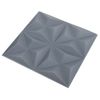 Paneles De Pared 3d 48 Unidades Gris Origami 12 M² 50x50 Cm Vidaxl