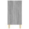 Aparador De Madera De Ingeniería Gris Sonoma 103,5x35x70 Cm Vidaxl