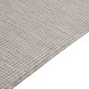 Alfombra De Exterior De Tejido Plano Gris Taupe 80x150 Cm Vidaxl