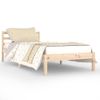 Estructura De Cama De Madera Maciza De Pino 90x200 Cm Vidaxl