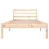 Estructura De Cama De Madera Maciza De Pino 90x200 Cm Vidaxl