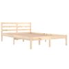 Estructura De Cama Madera Maciza De Pino 120x200 Cm Vidaxl