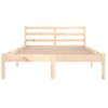 Estructura De Cama Madera Maciza De Pino 120x200 Cm Vidaxl