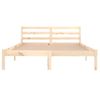 Estructura De Cama Madera Maciza De Pino 140x200 Cm Vidaxl