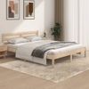 Estructura De Cama Madera Maciza De Pino 150x200 Cm Vidaxl