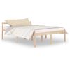 Cama Para Personas Mayores Madera Maciza De Pino 150x200 Cm Vidaxl