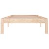 Estructura De Cama Madera Maciza 90x190 Cm Vidaxl