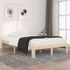 Estructura De Cama Madera Maciza De Pino 120x200 Cm Vidaxl