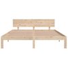 Estructura De Cama De Madera Maciza De Pino 160x200 Cm Vidaxl