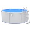 Piscina Con Escalera De Seguridad 360x120 Cm Vidaxl