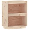 Mesa Consola De Madera Maciza De Pino 60x34x75 Cm Vidaxl