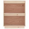 Mesa Consola De Madera Maciza De Pino 60x34x75 Cm Vidaxl