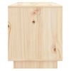 Mueble De Tv De Madera Maciza De Pino 74x34x40 Cm Vidaxl