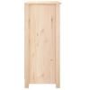 Aparador De Madera Maciza De Pino 70x35x80 Cm Vidaxl