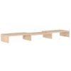 Soporte Para Monitor Madera Maciza De Pino 80x24x10,5 Cm Vidaxl