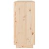 Aparador De Madera Maciza De Pino 110x34x75 Cm Vidaxl