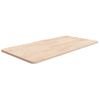 Encimera De Baño Madera Maciza Sin Tratar 80x40x1,5 Cm Vidaxl