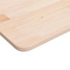 Encimera De Baño Madera Maciza Sin Tratar 80x40x1,5 Cm Vidaxl