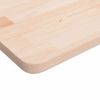 Encimera De Baño Madera Maciza Sin Tratar 60x40x2,5 Cm Vidaxl