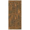 Estantería Madera Contrachapada Roble Ahumado 82,5x30,5x185,5cm Vidaxl