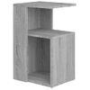 Mesa Auxiliar Madera Contrachapada Gris Sonoma 36x30x56 Cm Vidaxl