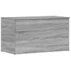 Baúl De Almacenaje Madera Contrachapada Gris Sonoma 84x42x46 Cm Vidaxl