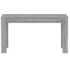 Mesa De Comedor Madera Contrachapada Gris Sonoma 140x74,5x76 Cm Vidaxl