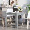 Mesa De Comedor Madera Contrachapada Gris Sonoma 140x74,5x76 Cm Vidaxl