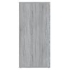 Aparador De Madera Contrachapada Gris Sonoma 80x36x75 Cm Vidaxl