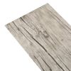 Lamas Para Suelo De Pvc Autoadhesivas Roble Lavado 2,51 M² 2 Mm Vidaxl