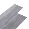 Lamas Suelo De Pvc Autoadhesivas Madera Gris Mate 2,51 M² 2 Mm Vidaxl