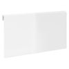 Mesa De Pared Plegable Contrachapada Blanco Brillo 100x60x56 Cm Vidaxl