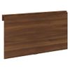 Mesa De Pared Plegable Contrachapada Marrón Roble 100x60x56 Cm Vidaxl