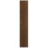 Estantería De Madera Contrachapada Roble Marrón 36x30x171 Cm Vidaxl