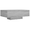 Mesa De Centro Madera Contrachapada Gris Sonoma 85x55x31 Cm Vidaxl