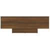 Mesa De Centro Madera Contrachapada Roble Marrón 85x55x31 Cm Vidaxl